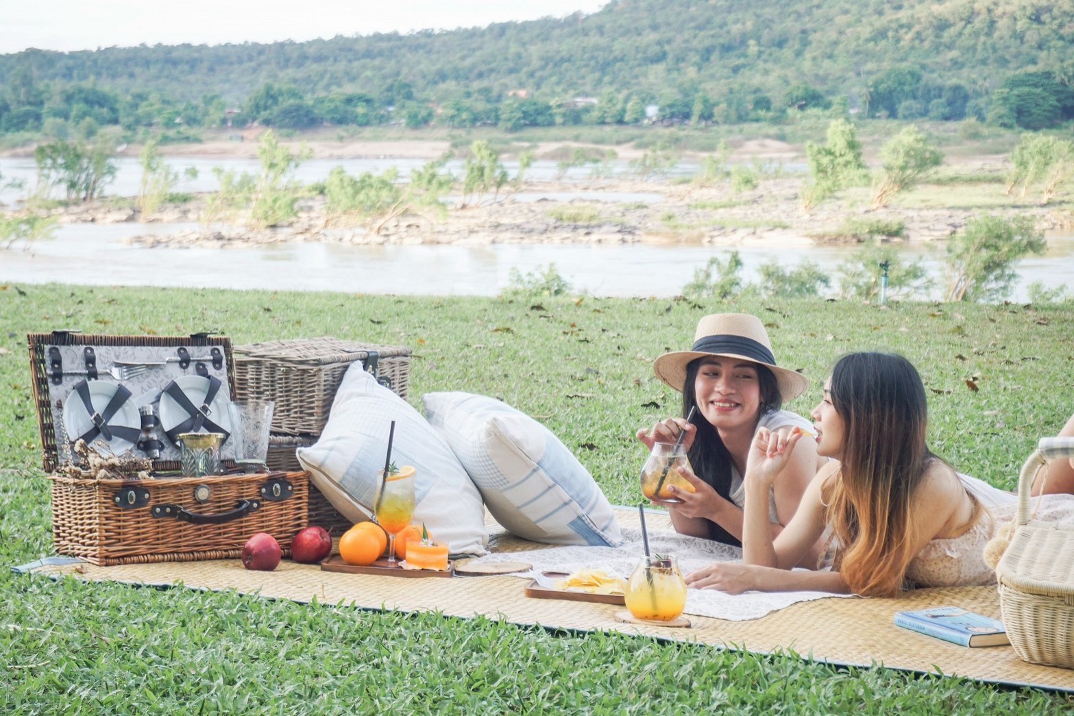 The River Cafe At Bi-Colored River