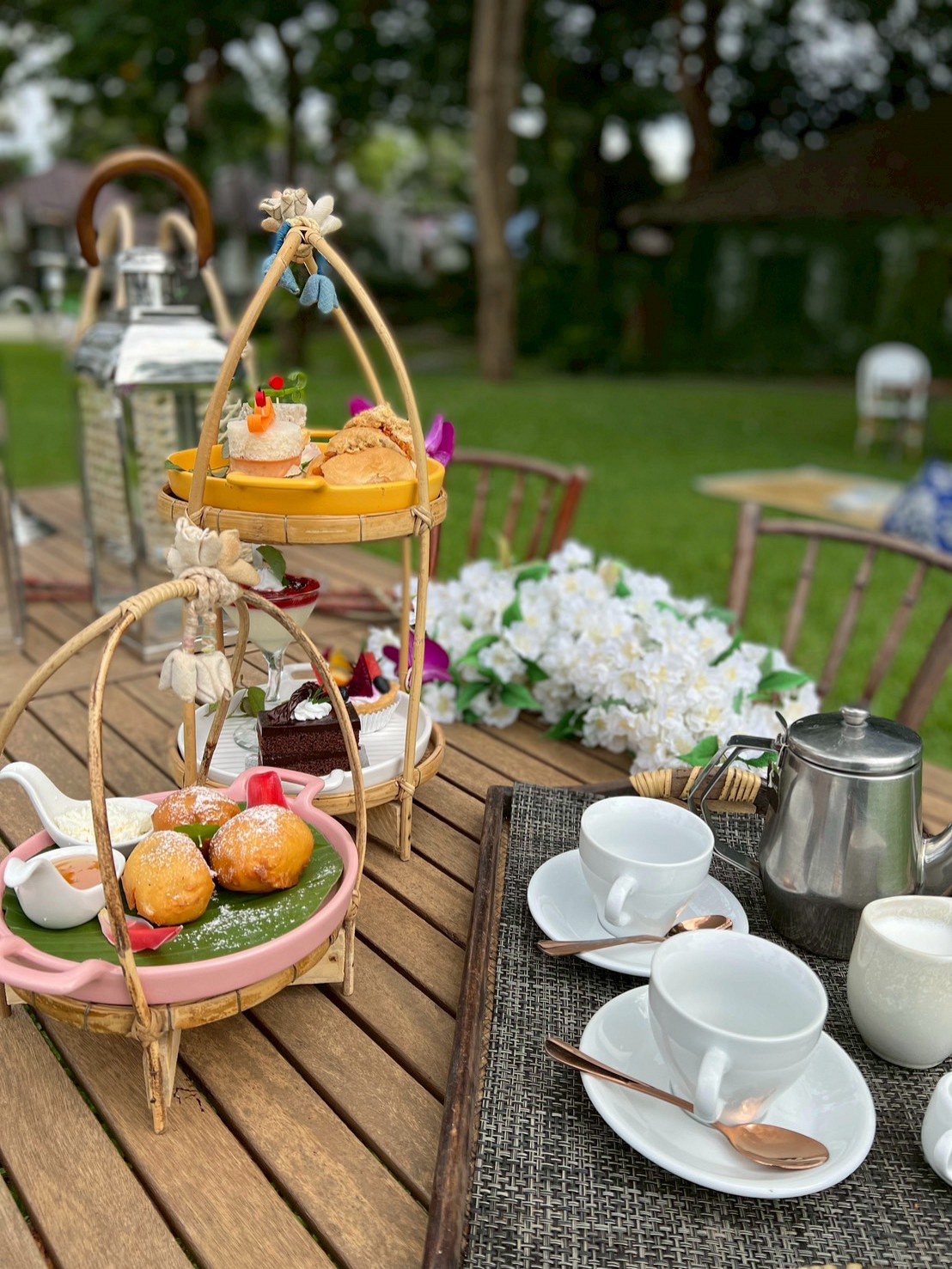 The River Cafe At Bi-Colored River