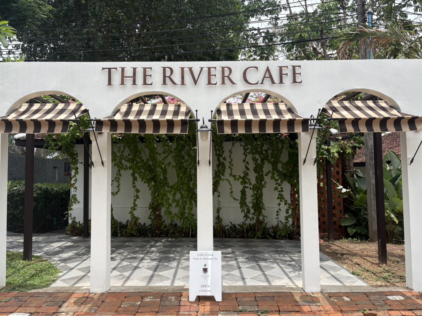The River Cafe At Bi-Colored River