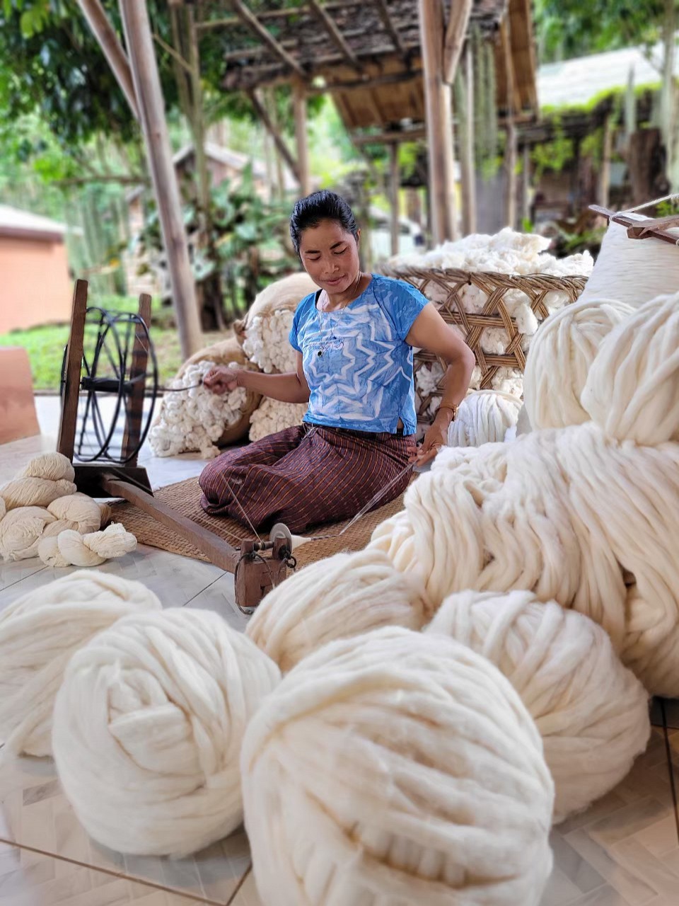Visit Tohsang Cotton Village