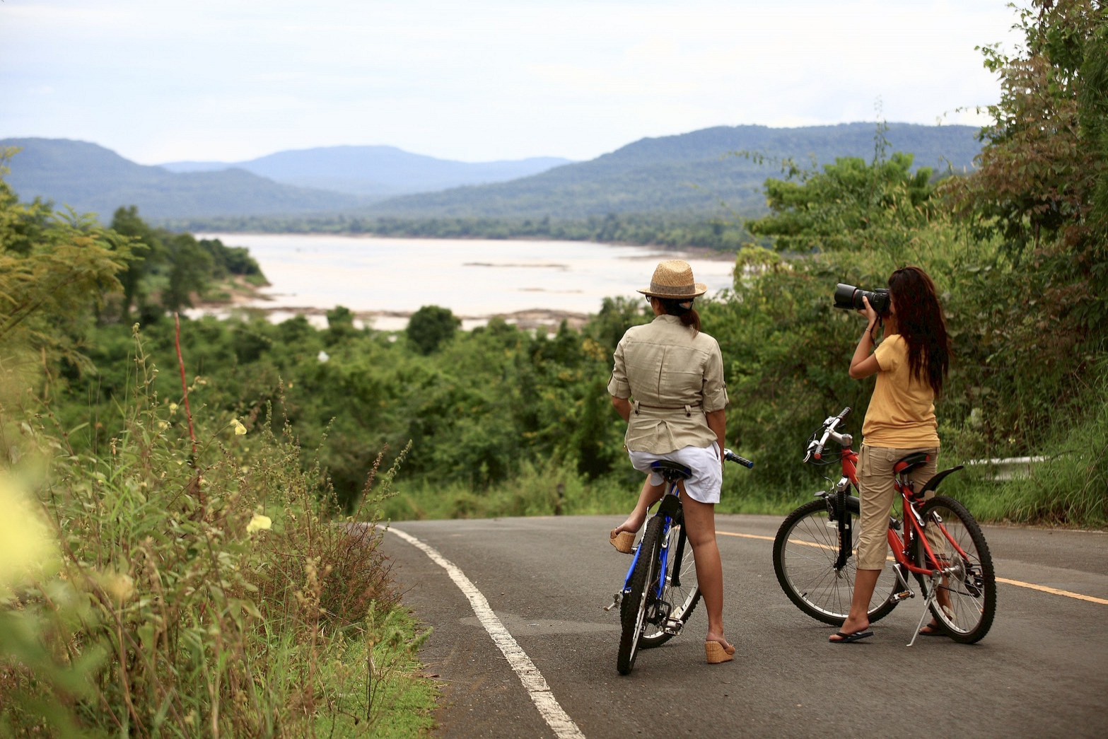 Cycling Around The Village